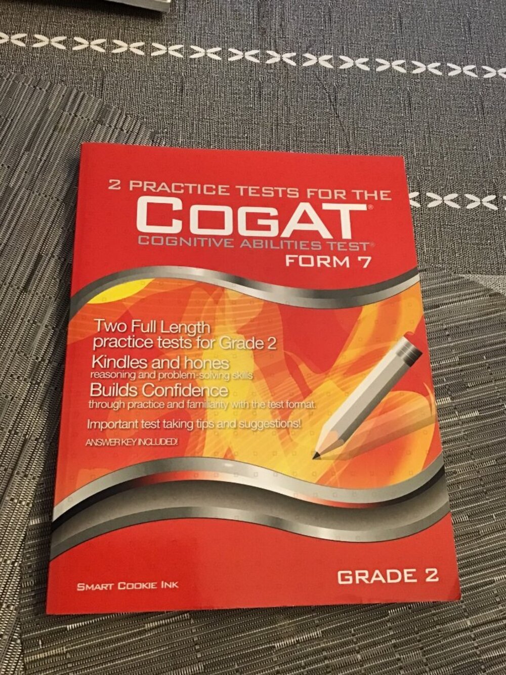 New Grade 2 Book w/2 COGAT Practice Tests--Gifted Education